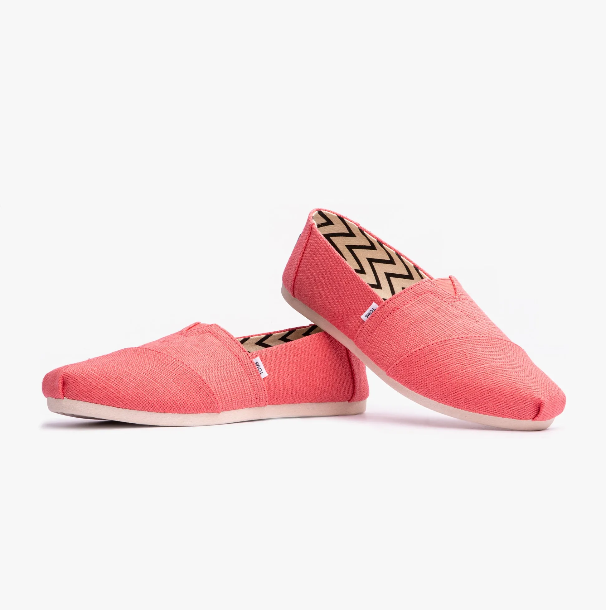 ALPARGATA Womens Espadrilles Shell Pink