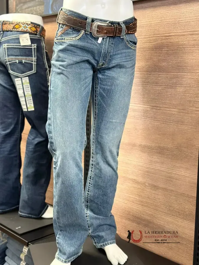 ARIAT MENS JEAN GAMBLER M5 STRAIGHT FIT STRAIGHT LEG