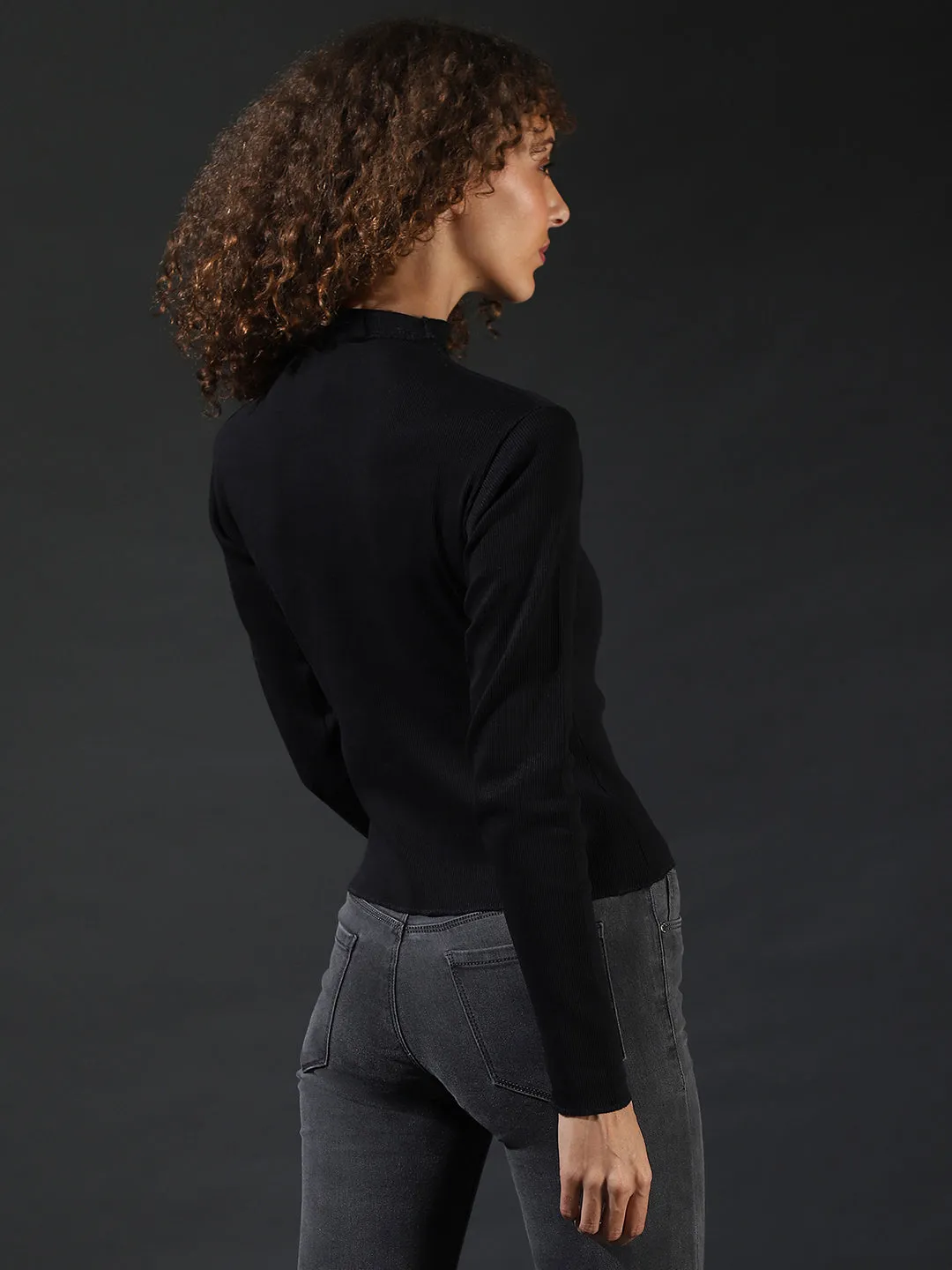 Ribbed Knit Sweater
